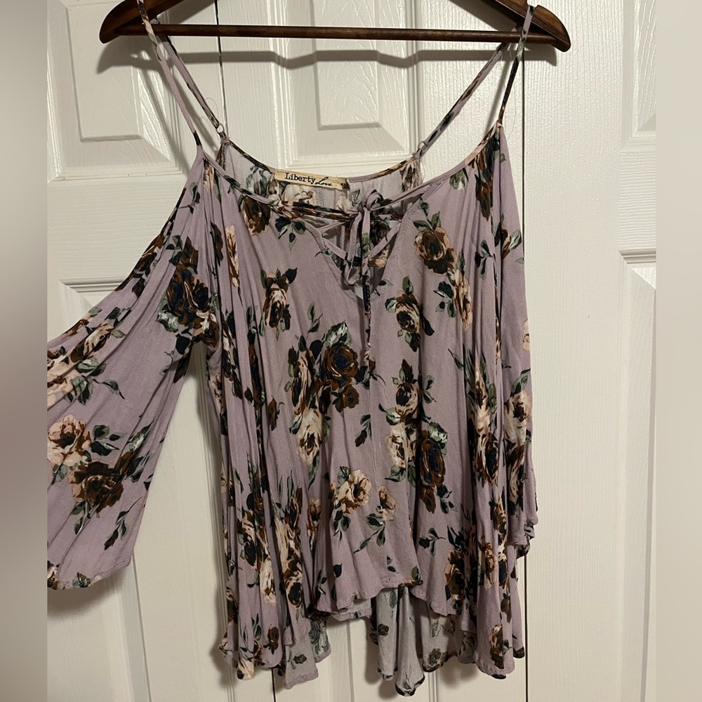 Boho Floral Top